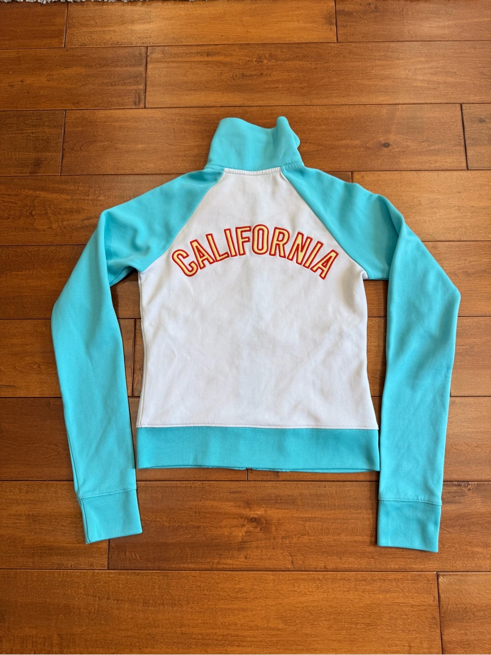 Hollister Vintage Y2K Slim Fit California Track Jacket Full Zip Retro - S - Picture 6 of 9